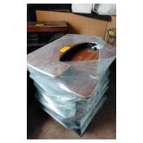 Wooden collapsible desks