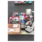 propane torches, case of penetrate lubricant,