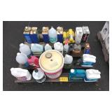 Propane canisters / linseed oil / Acetone /