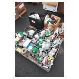 Mixed nuts,bolts and tools, electrical, tape,