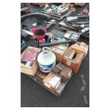 Propane tanks / tool box / airless paint gun