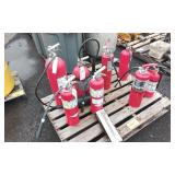 Fire extinguishers