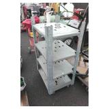 4 tier rolling shelves