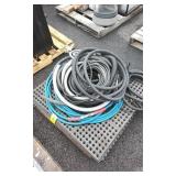Air hoses / tubing, flex conduit, rubber mats
