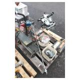 Air nosel / welding cart / pressure gauges