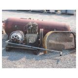 Lg. Air Compressor Tank w/ Motor