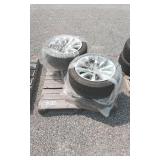 BMW Tires w/ Rims 225/45R17 qty 4