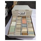 Baseball collector cards