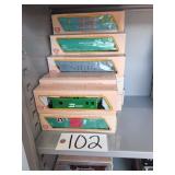 Antique Stream Line IHC Electric Train Carts