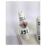 Sterling Silver Size 6 Ring