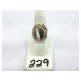 Sterling Silver White Buffalo Native Ring