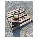 walk behind push honda rototiller