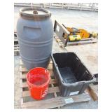 55 GAL plastic barrel / tub / 5 GAL bucket