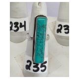 Sterling Silver Turquoise Ring