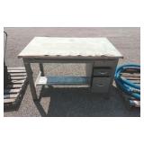 Desk / Table w/ plastic cover