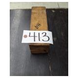 1/2' steel / metal letter stamps