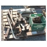 Floor Jack, Equalizer & Hitches, Chain Pulley