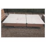 Approx. 4' x 7' fiber board pack
