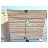 32' x 33' fiber board pack