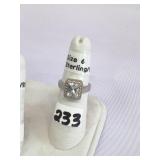 Square Shaped Size 6 Ring
