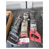 Milwaukee Sawzall qty 2 / Bosch rotohammer