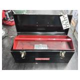 Craftsman tool box w/ sockets / pliers / various