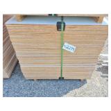 32' x 33' fiber board pack