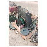 electric floor scrubber / floor scrubbing pads