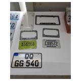 License Plates Decor / Signs