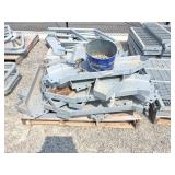 Galvanized metal stringers
