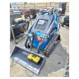2026 Mini Skid Steer ZJ - 380 Blue