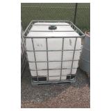 300 Gal. IBC Tank w/ cage