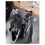 Bike helmets / bike track shoes