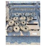 Semi trailer 4' cargo straps - Qty. 15