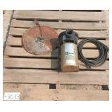 12' Saw Blades & 1-1/2' Water Transfer Pump