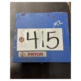 Pryor metal letter stamps