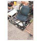 Office chair / Walkers / crutches shower seat