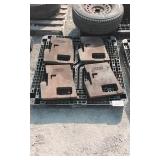 Kubota counter weights - Qty 4