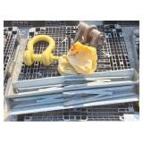 HD D-Ring, Metal Sawhorses, Variety of Bolts,