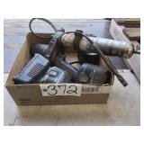 Battery powered grease gun