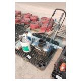 snow blower / measuring sticks / misc hardware