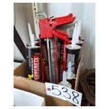 Concrete self leveling sealant / caulking guns