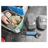 Welding hoods / various supplies