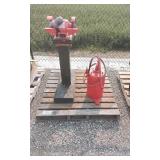 6' Bench Grinder w/ Stand / Grease Pump
