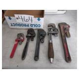 Various size wrenches