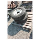8 Lug 3/4 Ton Tires Qty - 2 E-Load