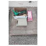 Screws / Nails / Caulking Gun/ Broom / Jig Saw
