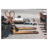 Yellow Pallet Jack