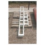 Motorcycle tow hitch platform