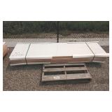 Approx. 25' x 89.5' fiber board pack